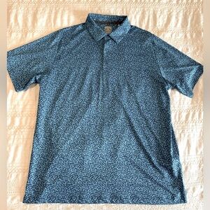 Callaway Chevron Print Golf Polo Shirt